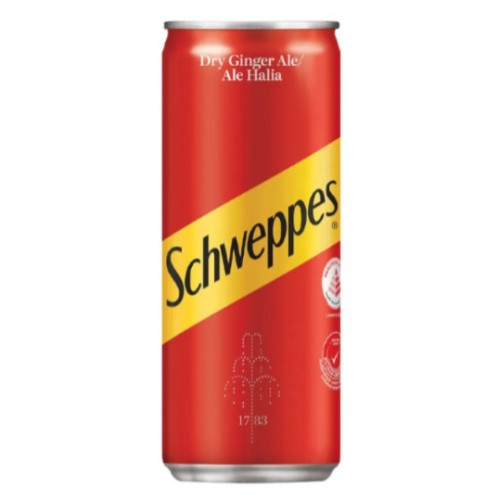 320ML SCHWEPPES GINGER ALE