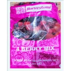 4 BERRY MIX (CLEAR) 1KG