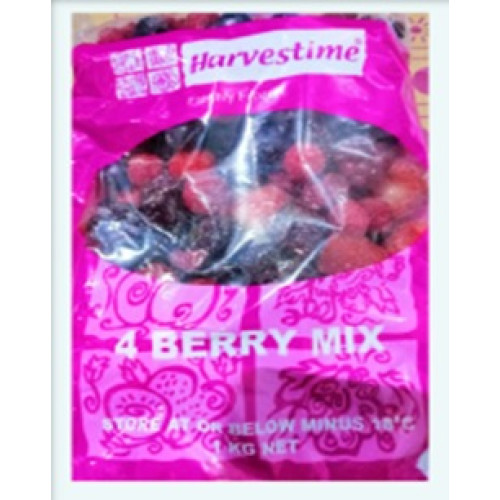4 BERRY MIX (CLEAR) 1KG