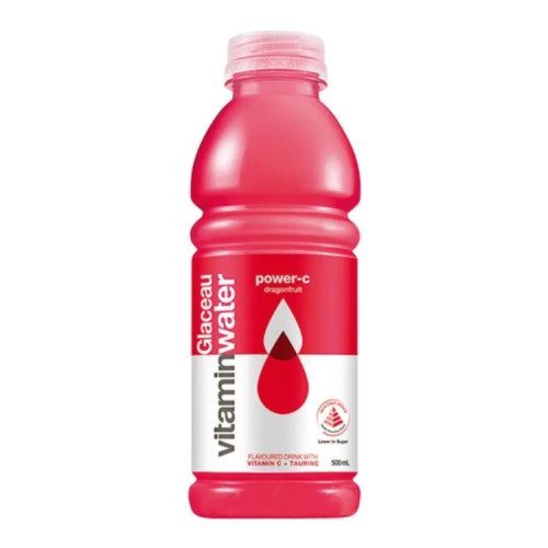 500ML GLACEAU VITAMIN WATER POWER-C DRAGONFRUIT