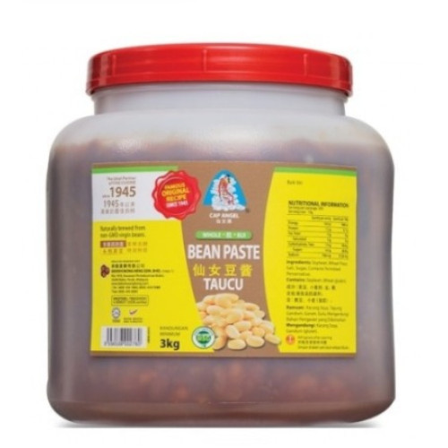 ANGEL BEAN PASTE (WHOLE) 3KG 仙女牌豆酱 （粒）