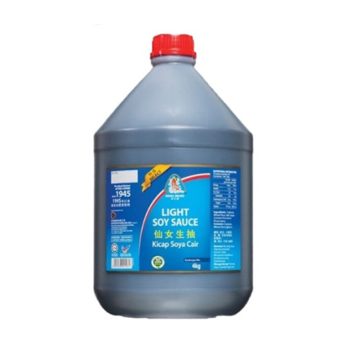 ANGEL LIGHT SOY SAUCE (SELECT) 4KG 仙女牌仙女生抽