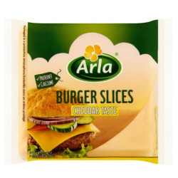 ARLA CHEDDAR BURGER SLICES 200G