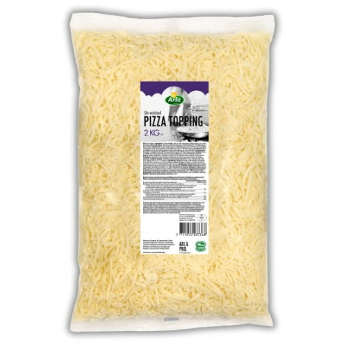 ARLA PRO PIZZA TOPPING SHREDDED 2KG