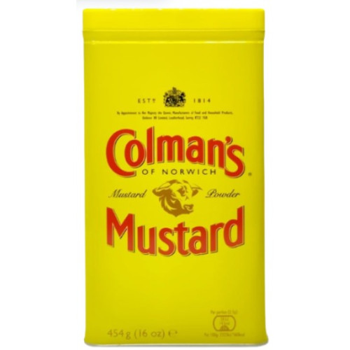 COLMAN'S POWDERED MUSTARD 454G