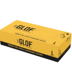 GLOF NITRILE POWDER FREE HAND GLOVE L