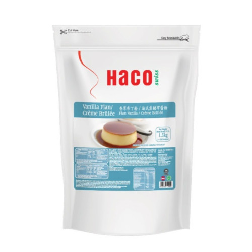 HACO VANILLA FLAN / CREME BRULEE 1.5KG