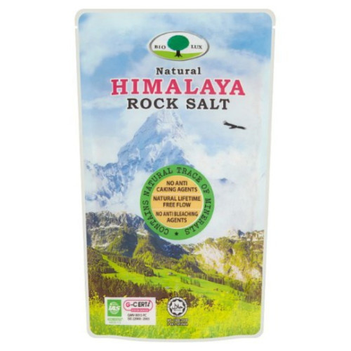 BIOLUXURY HIMALAYAN PINK ROCK SALT 500G