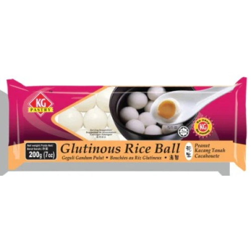 KG GLUTINOUS RICE BALL - PEANUT 200GM (NORMAL PACK)