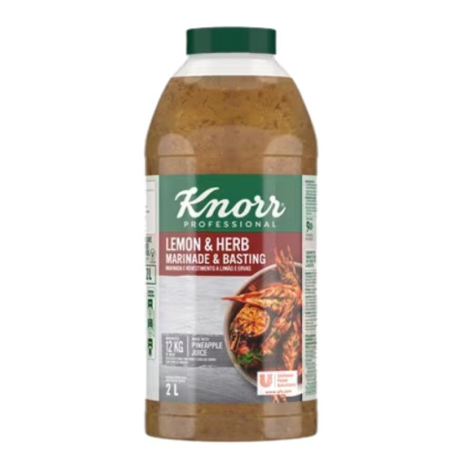 KNORR LEMON & HERB MARINADE & BASTING 2L