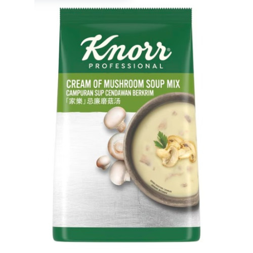KNORR PROFESSIONAL SOUP - CREAM OF MUSHROOM 1KG KNORR PROFESSIONAL SOUP - CREAM OF MUSHROOM 1KG