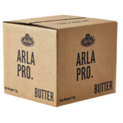 ARLA PRO PURE CREAMY BUTTER UNSALTED 5KG