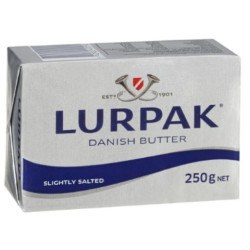 LURPAK SALTED BUTTER 250GM