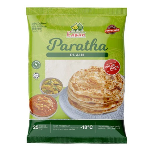 KW PARATHA PLAIN (VALUE PACK) 80G