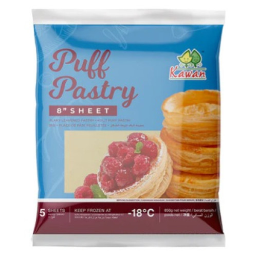 KW PUFF PASTRY SQUARE 8"