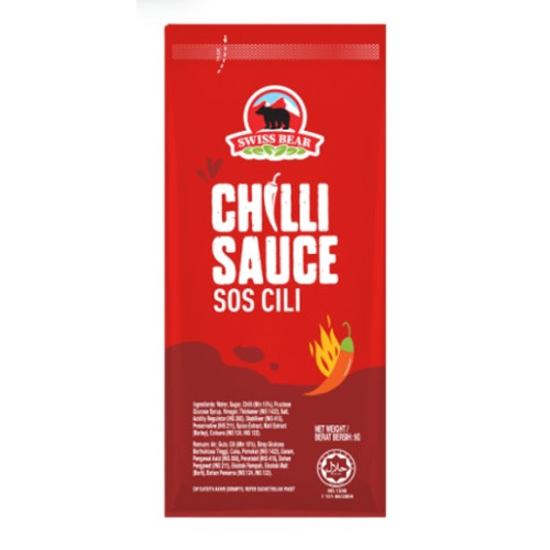 SWISS BEAR CHILLI SACHET 9G SWISS BEAR CHILLI SACHET 9G
