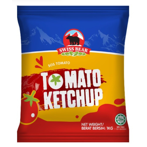 SWISS BEAR TOMATO KETCHUP 1L