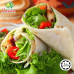 FS TORTILLA 8" WHOLEMEAL 45G