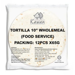 FS TORTILLA 10" WHOLEMEAL 65G FS TORTILLA 10" WHOLEMEAL 65G