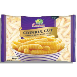 KW CRINKLE CUT 1KG