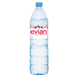 EVIAN NATURAL MINERAL WATER 1.5L