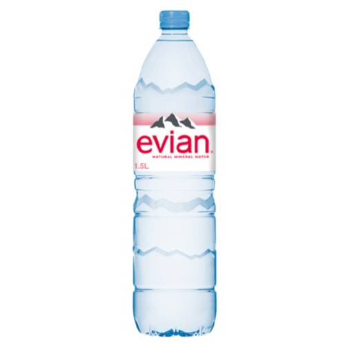 EVIAN NATURAL MINERAL WATER 1.5L