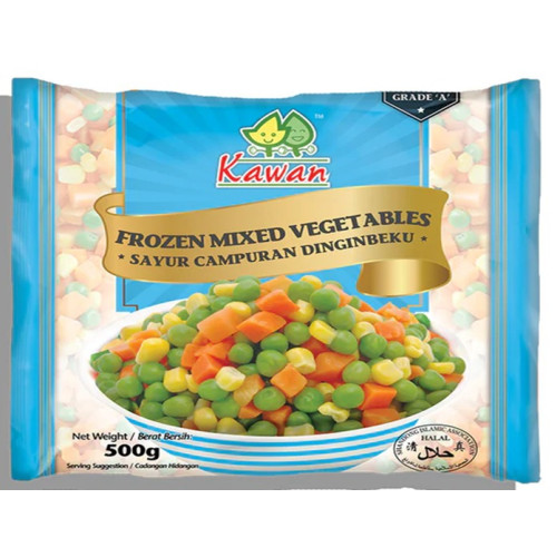 KW MIXED VEGETABLES 500G