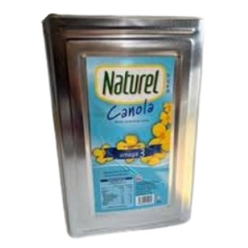 NATUREL CANOLA OIL - TIN 17KG