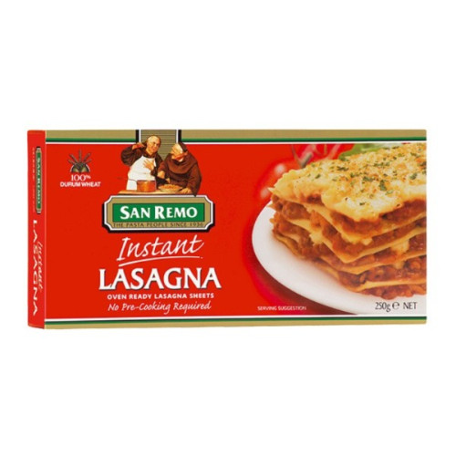 SAN REMO INSTANT LASAGNA 250G