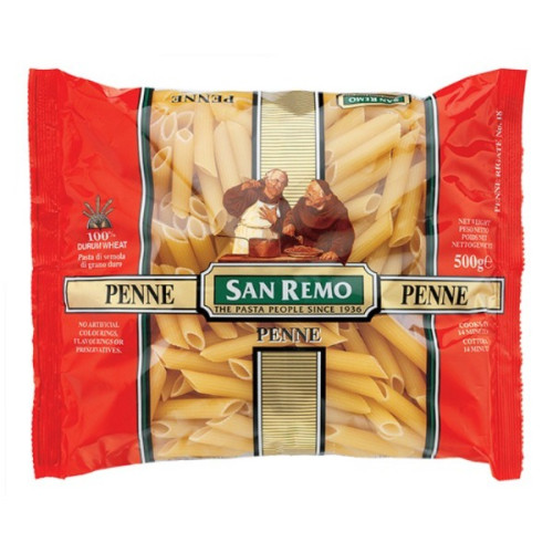 SAN REMO PENNE RIGATI 500G